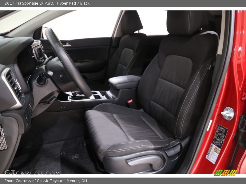 Hyper Red / Black 2017 Kia Sportage LX AWD