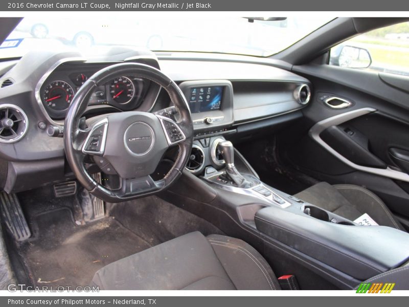 Nightfall Gray Metallic / Jet Black 2016 Chevrolet Camaro LT Coupe