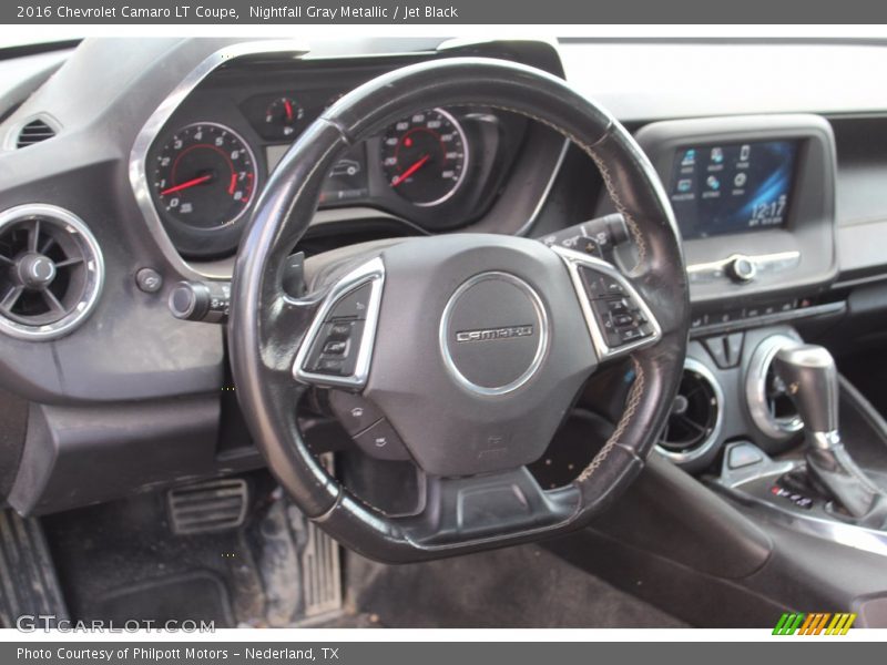 Nightfall Gray Metallic / Jet Black 2016 Chevrolet Camaro LT Coupe