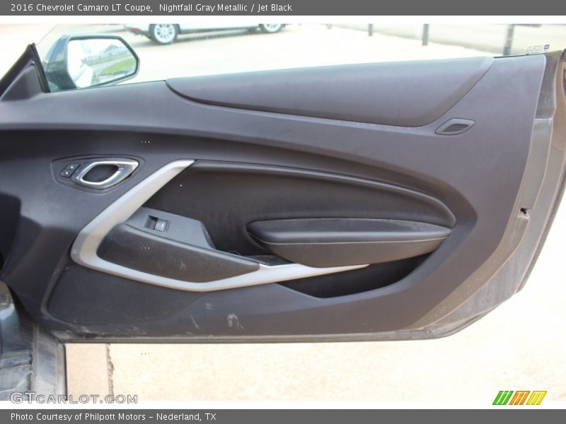 Nightfall Gray Metallic / Jet Black 2016 Chevrolet Camaro LT Coupe