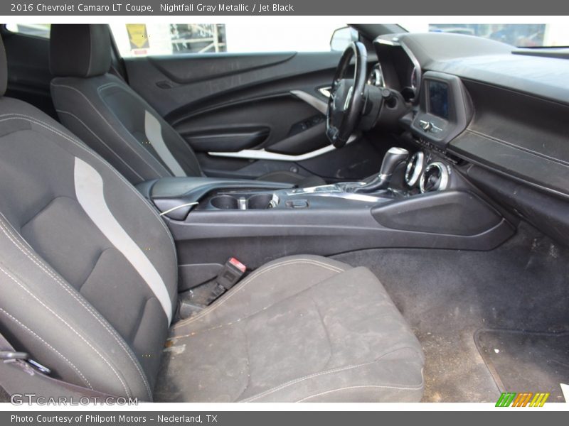 Nightfall Gray Metallic / Jet Black 2016 Chevrolet Camaro LT Coupe
