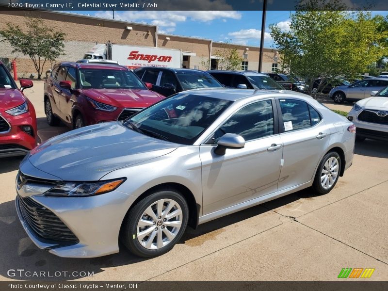 Celestial Silver Metallic / Ash 2020 Toyota Camry LE