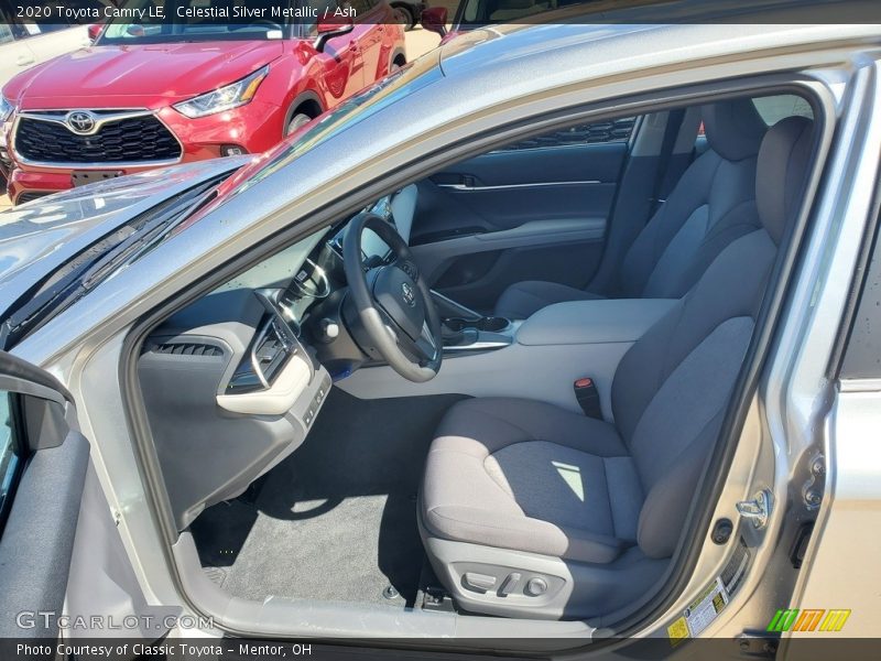 Celestial Silver Metallic / Ash 2020 Toyota Camry LE