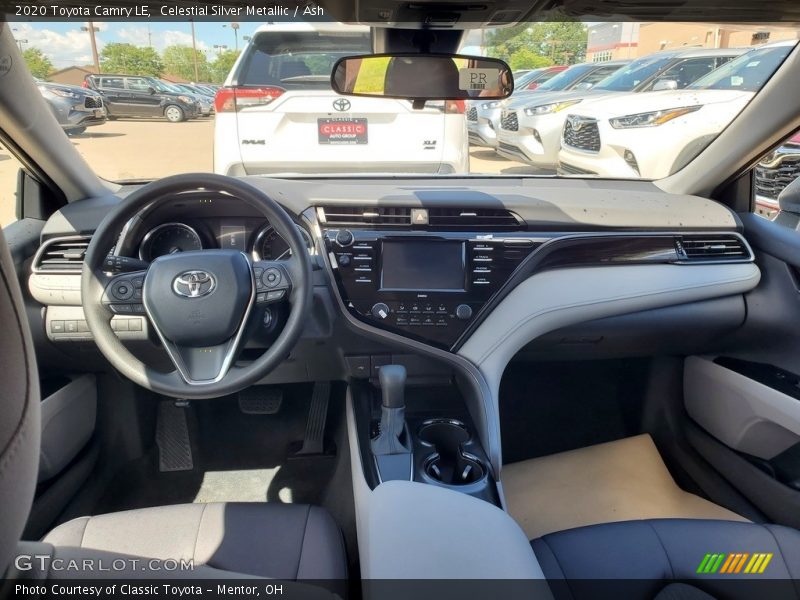 Celestial Silver Metallic / Ash 2020 Toyota Camry LE