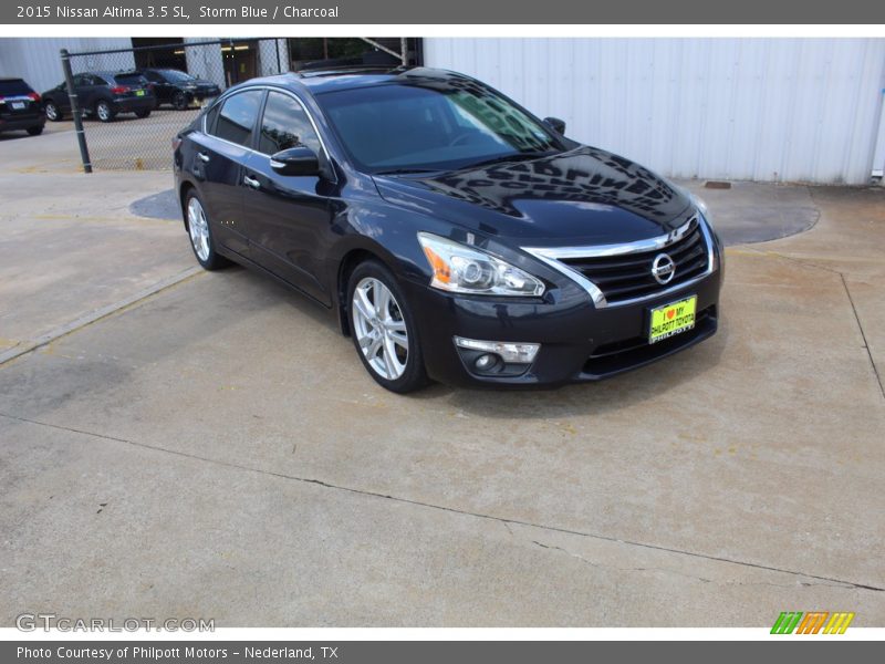 Storm Blue / Charcoal 2015 Nissan Altima 3.5 SL