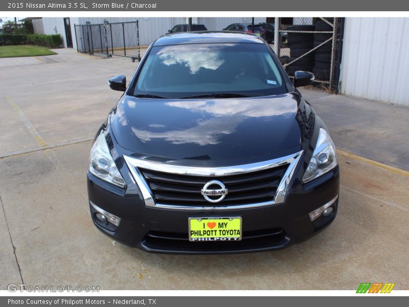 Storm Blue / Charcoal 2015 Nissan Altima 3.5 SL