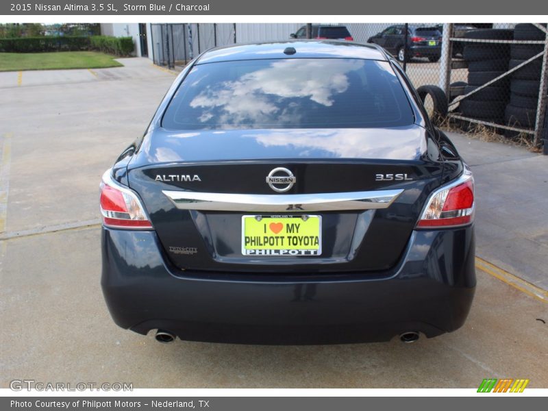 Storm Blue / Charcoal 2015 Nissan Altima 3.5 SL