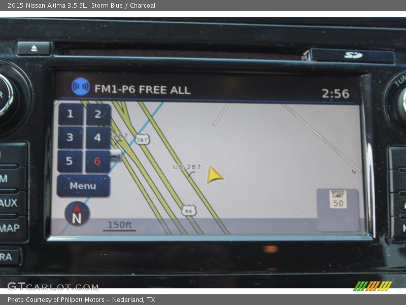 Navigation of 2015 Altima 3.5 SL