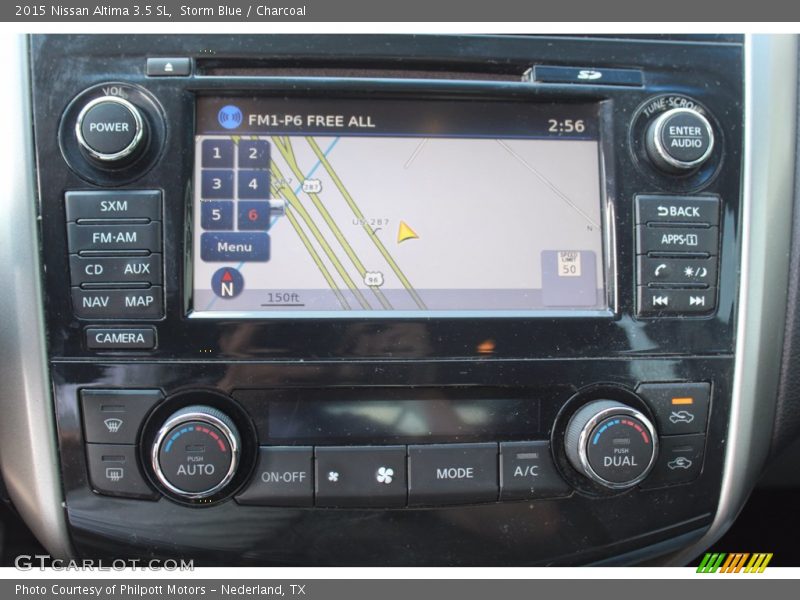 Controls of 2015 Altima 3.5 SL