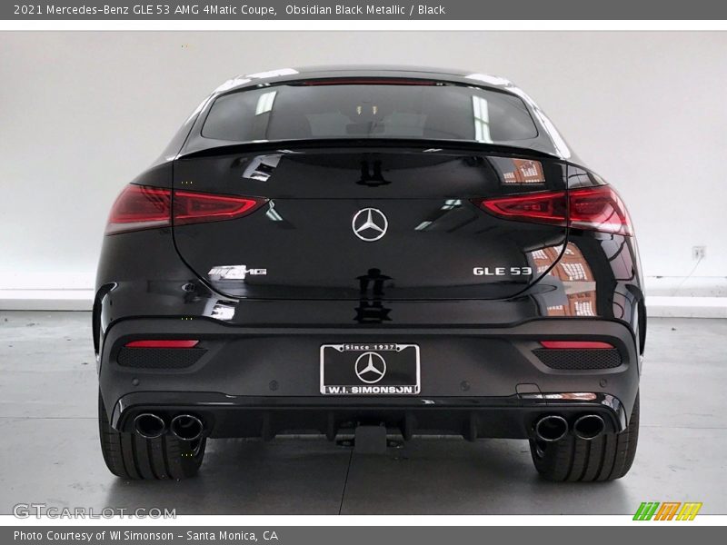 Obsidian Black Metallic / Black 2021 Mercedes-Benz GLE 53 AMG 4Matic Coupe