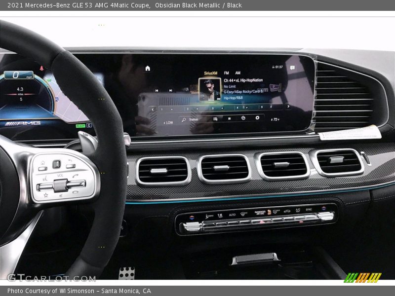 Dashboard of 2021 GLE 53 AMG 4Matic Coupe