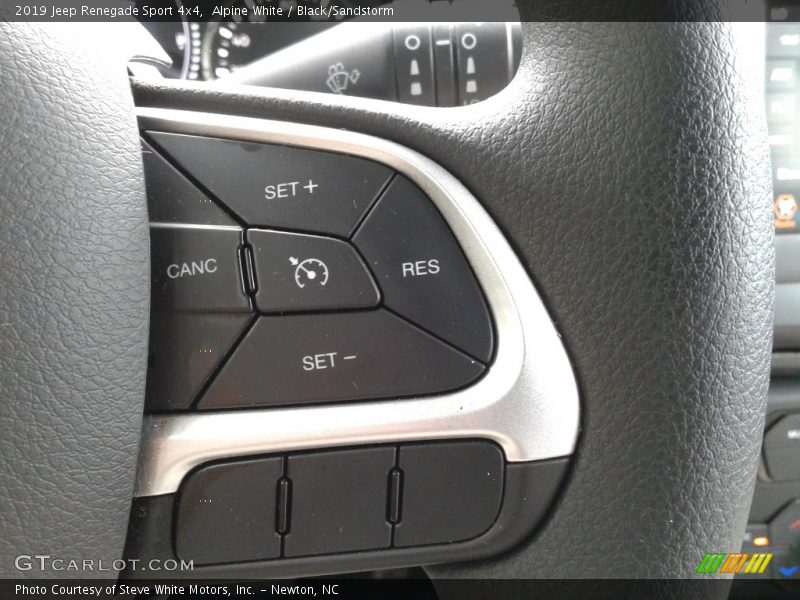 Alpine White / Black/Sandstorm 2019 Jeep Renegade Sport 4x4