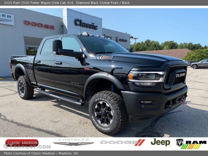 Diamond Black Crystal Pearl / Black 2020 Ram 2500 Power Wagon Crew Cab 4x4