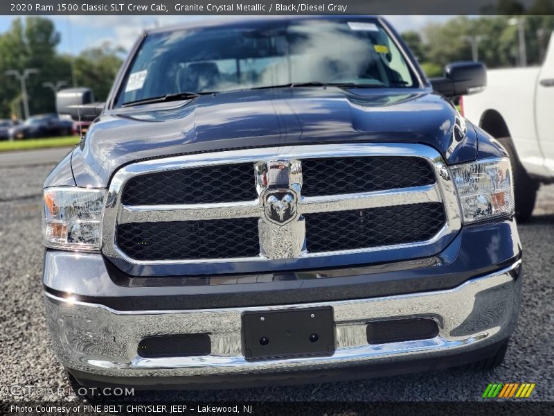 Granite Crystal Metallic / Black/Diesel Gray 2020 Ram 1500 Classic SLT Crew Cab