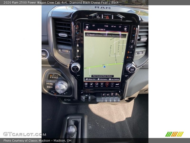 Navigation of 2020 2500 Power Wagon Crew Cab 4x4
