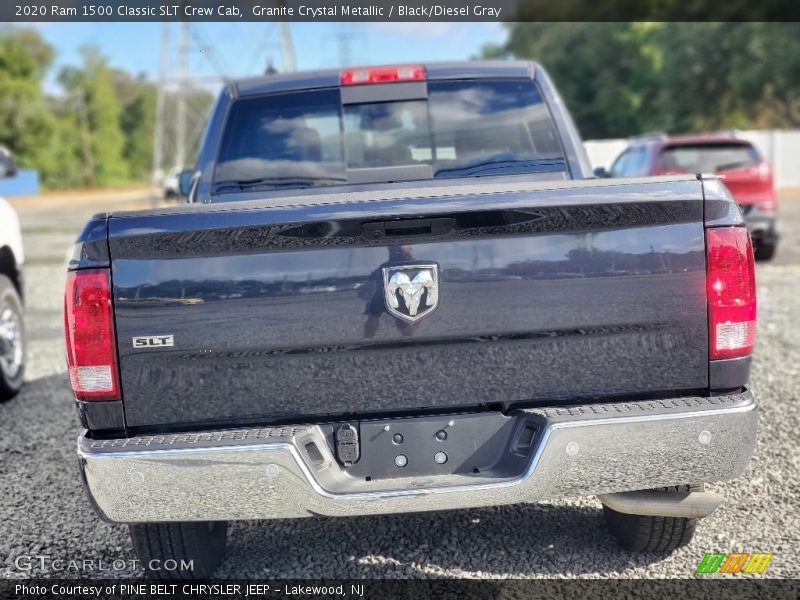 Granite Crystal Metallic / Black/Diesel Gray 2020 Ram 1500 Classic SLT Crew Cab