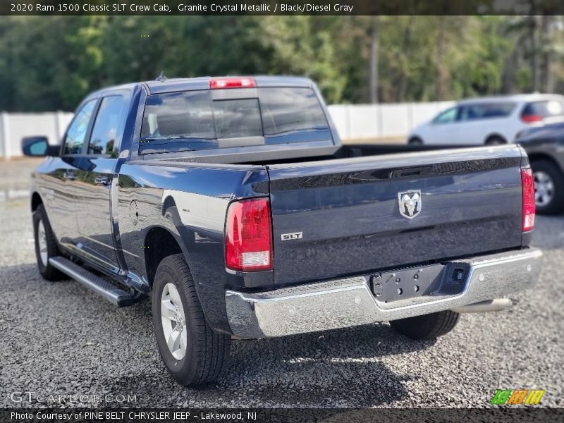 Granite Crystal Metallic / Black/Diesel Gray 2020 Ram 1500 Classic SLT Crew Cab