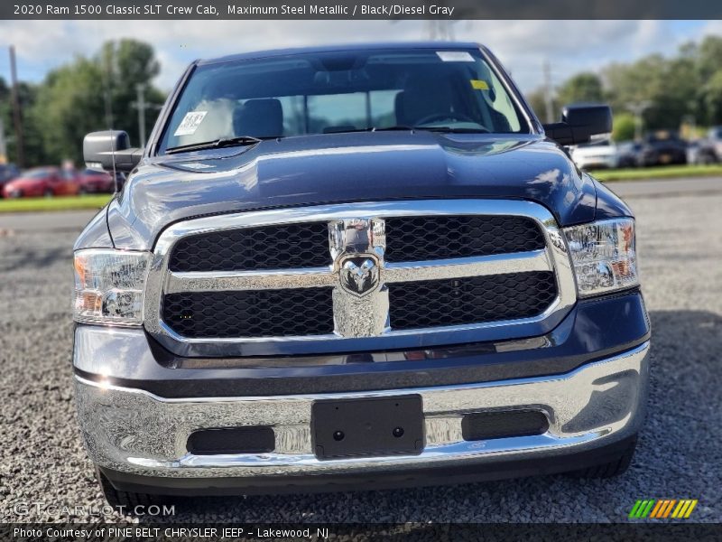 Maximum Steel Metallic / Black/Diesel Gray 2020 Ram 1500 Classic SLT Crew Cab