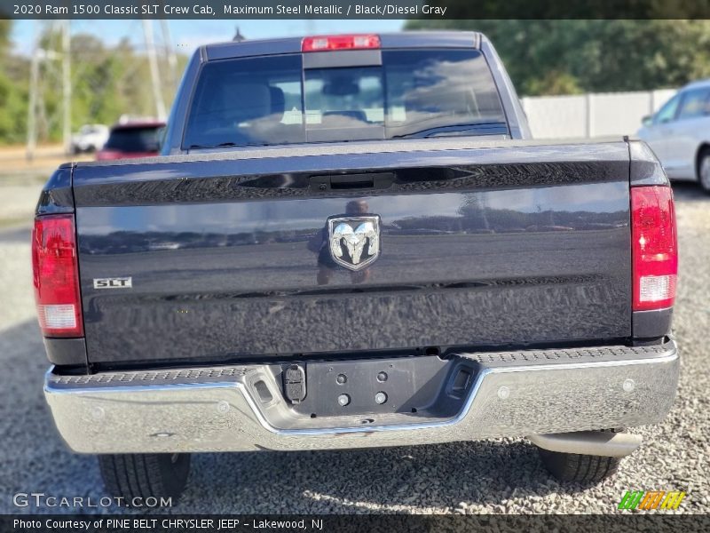 Maximum Steel Metallic / Black/Diesel Gray 2020 Ram 1500 Classic SLT Crew Cab