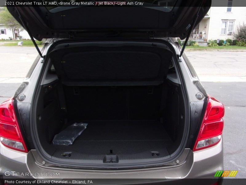 Stone Gray Metallic / Jet Black/­Light Ash Gray 2021 Chevrolet Trax LT AWD