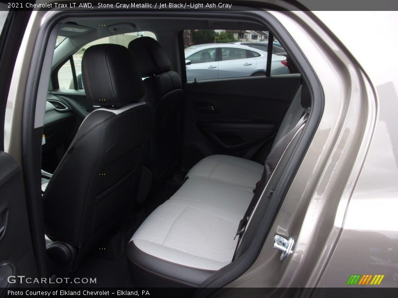 Stone Gray Metallic / Jet Black/­Light Ash Gray 2021 Chevrolet Trax LT AWD