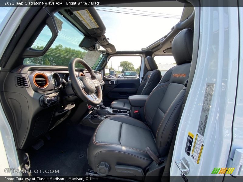 Front Seat of 2021 Gladiator Mojave 4x4