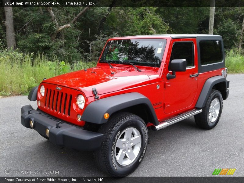 Flame Red / Black 2014 Jeep Wrangler Sport 4x4