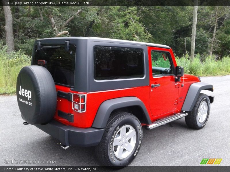 Flame Red / Black 2014 Jeep Wrangler Sport 4x4