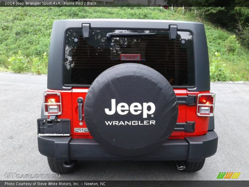 Flame Red / Black 2014 Jeep Wrangler Sport 4x4
