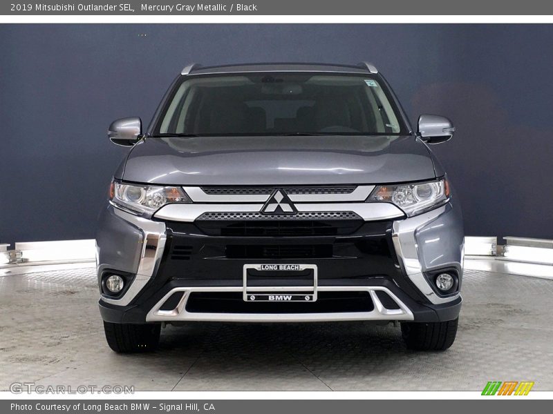 Mercury Gray Metallic / Black 2019 Mitsubishi Outlander SEL