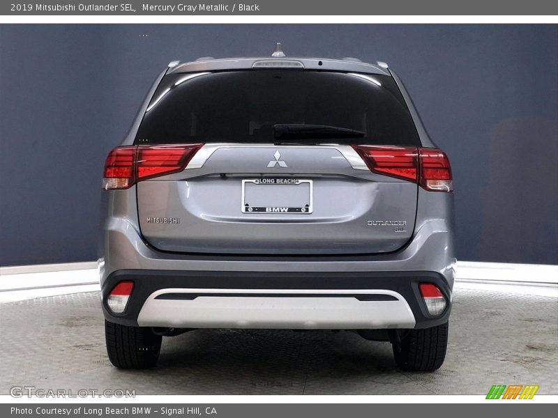 Mercury Gray Metallic / Black 2019 Mitsubishi Outlander SEL