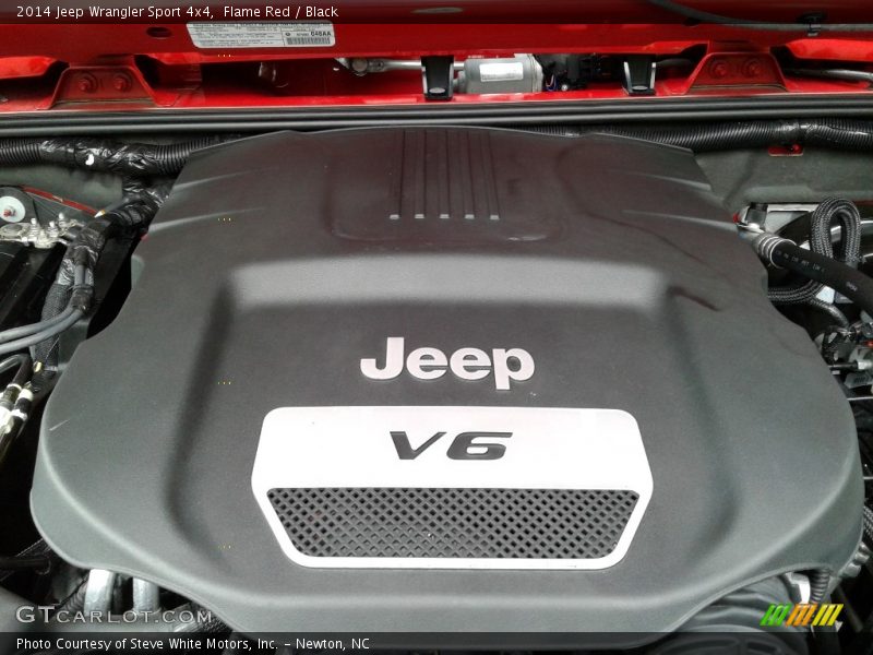 Flame Red / Black 2014 Jeep Wrangler Sport 4x4