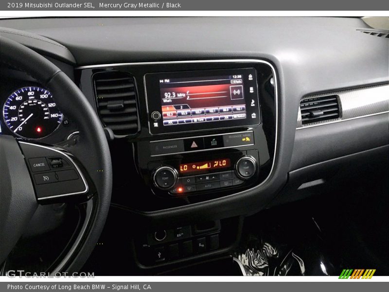 Mercury Gray Metallic / Black 2019 Mitsubishi Outlander SEL