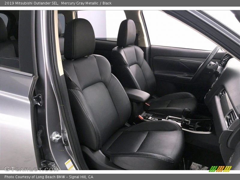Mercury Gray Metallic / Black 2019 Mitsubishi Outlander SEL