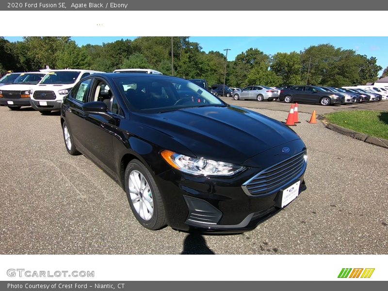 Agate Black / Ebony 2020 Ford Fusion SE