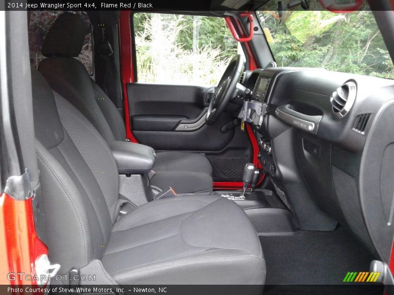 Flame Red / Black 2014 Jeep Wrangler Sport 4x4
