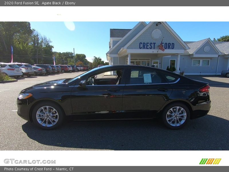 Agate Black / Ebony 2020 Ford Fusion SE