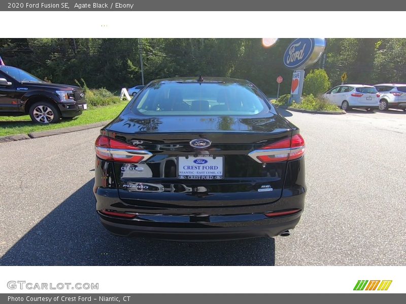 Agate Black / Ebony 2020 Ford Fusion SE