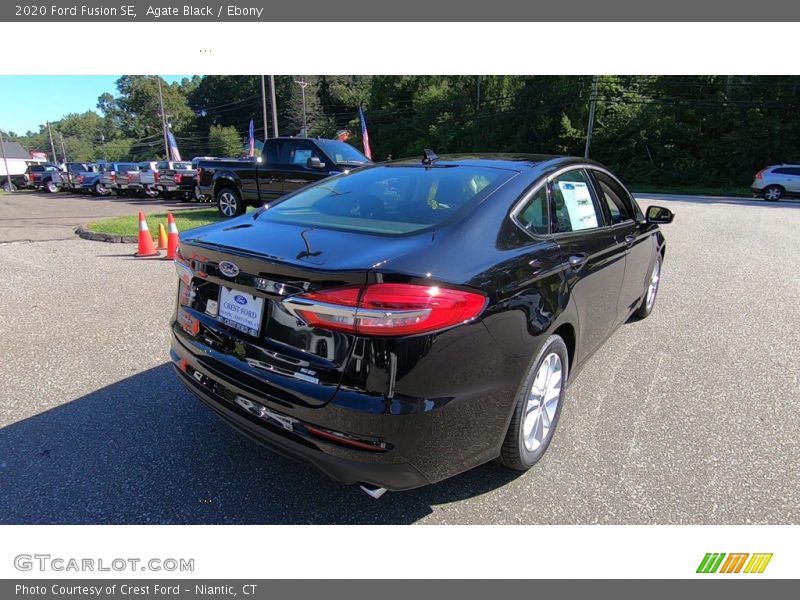 Agate Black / Ebony 2020 Ford Fusion SE
