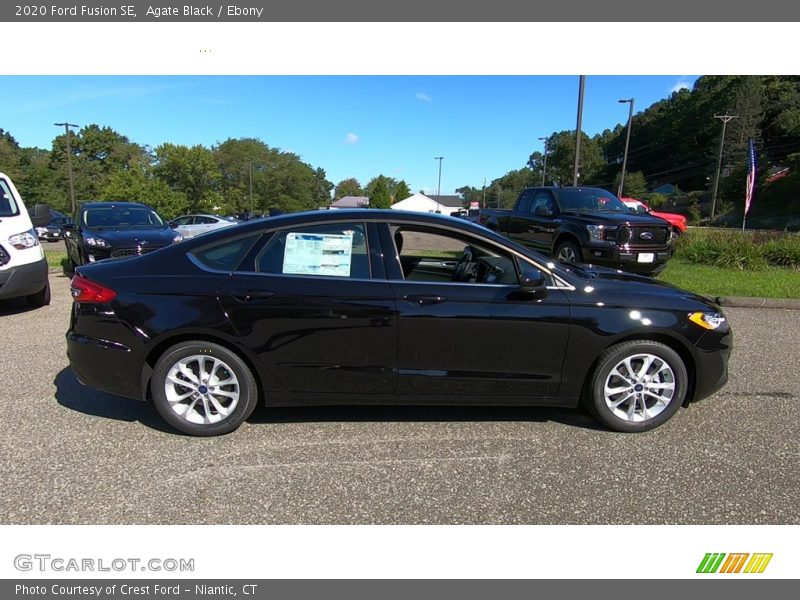 Agate Black / Ebony 2020 Ford Fusion SE