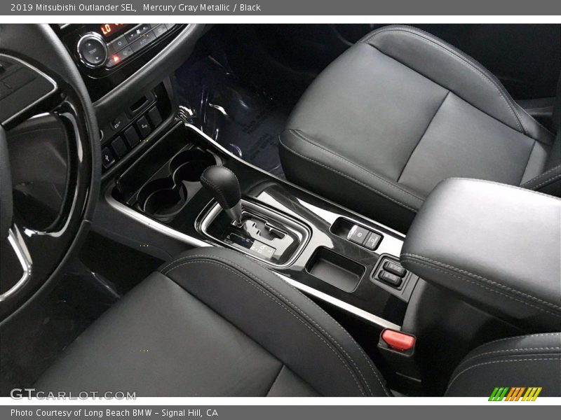 Mercury Gray Metallic / Black 2019 Mitsubishi Outlander SEL