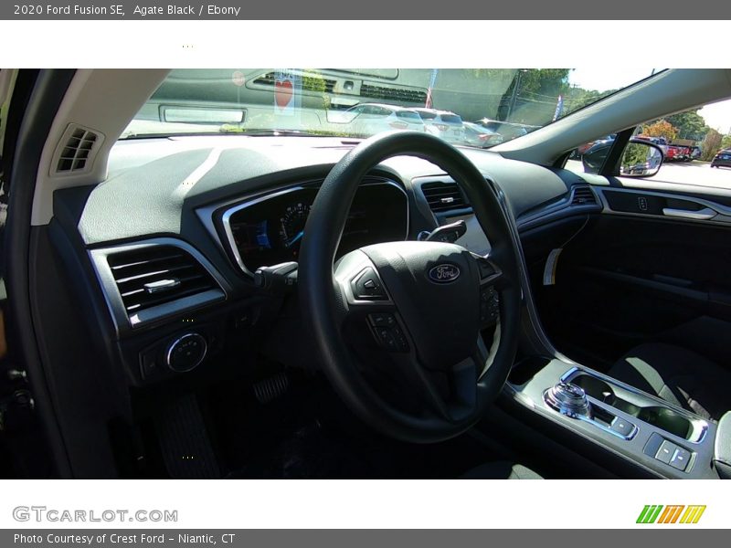 Agate Black / Ebony 2020 Ford Fusion SE