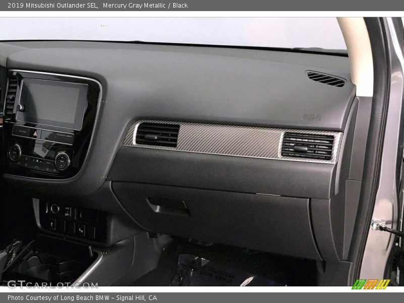 Mercury Gray Metallic / Black 2019 Mitsubishi Outlander SEL