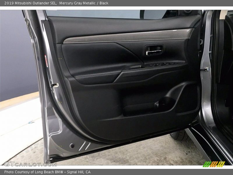 Mercury Gray Metallic / Black 2019 Mitsubishi Outlander SEL