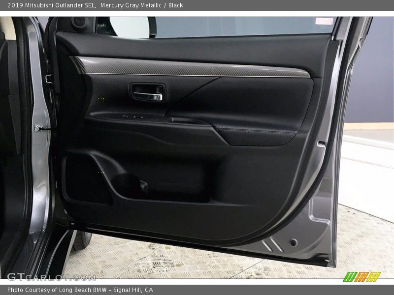 Mercury Gray Metallic / Black 2019 Mitsubishi Outlander SEL