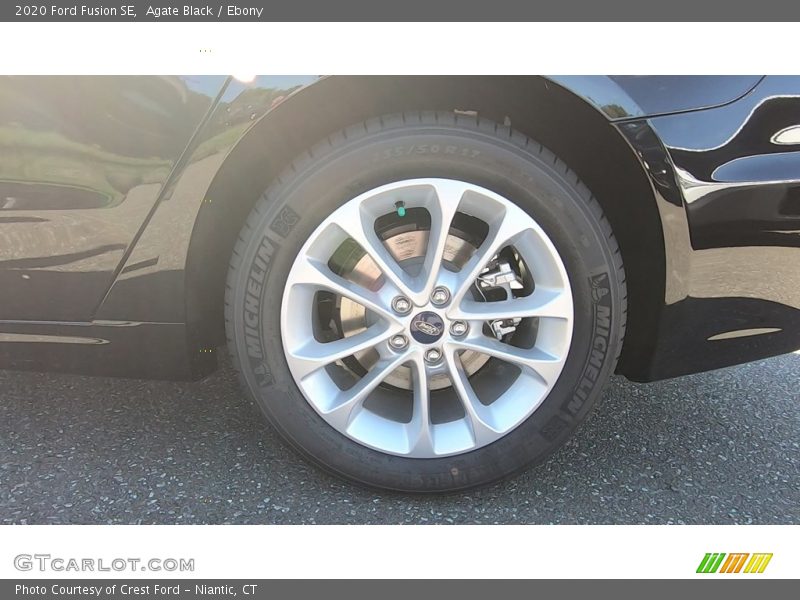 Agate Black / Ebony 2020 Ford Fusion SE