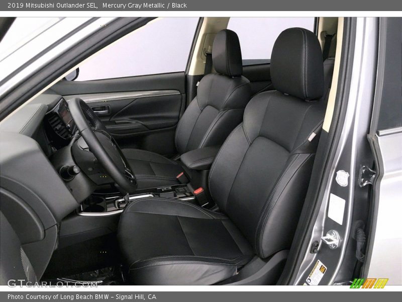 Mercury Gray Metallic / Black 2019 Mitsubishi Outlander SEL