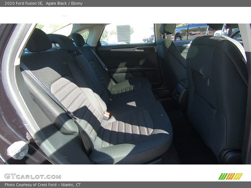 Agate Black / Ebony 2020 Ford Fusion SE