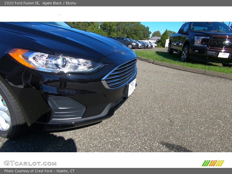 Agate Black / Ebony 2020 Ford Fusion SE