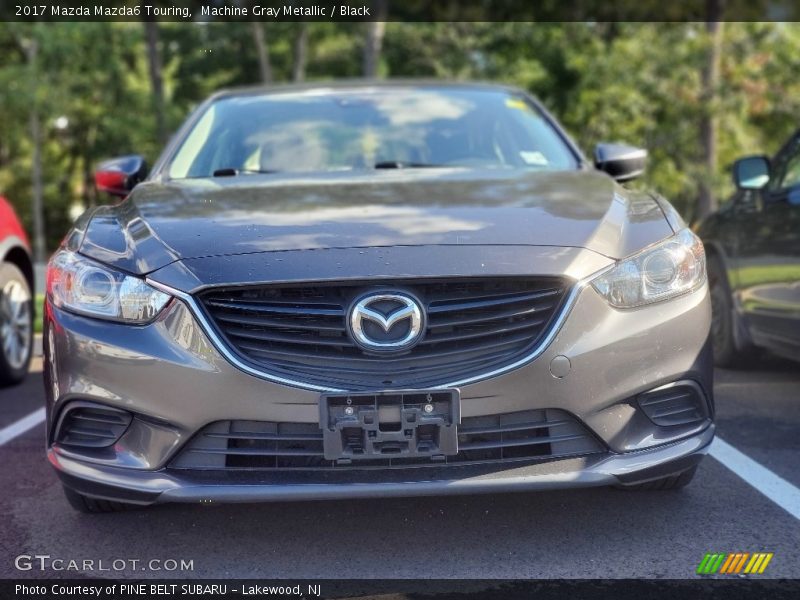 Machine Gray Metallic / Black 2017 Mazda Mazda6 Touring